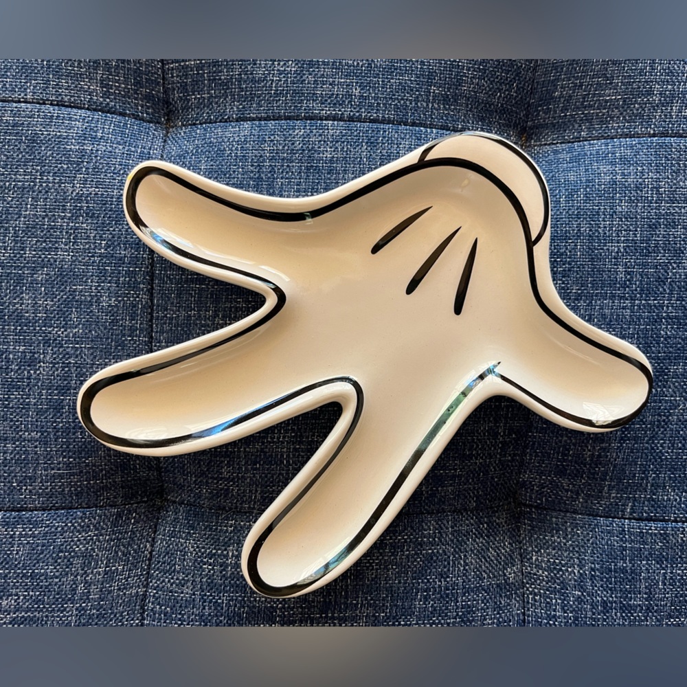 Disney Mickey Hand Jewelry Dish - Picture 2 of 3